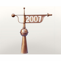 Iglica dachowa z chorągiewką II