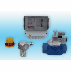 System bezpieczeństwa gazu