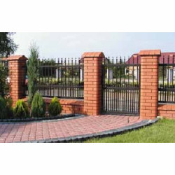 Ogrodzenie i furtka z PVC