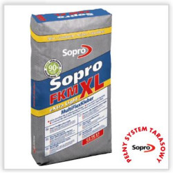 Wysokoelastyczna, super lekka zaprawa klejowa Sopro FKM XL
