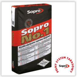 Wysokoelastyczna zaprawa klejowa Sopro No.1