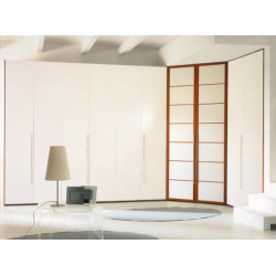 Szafa wnękowa narożna