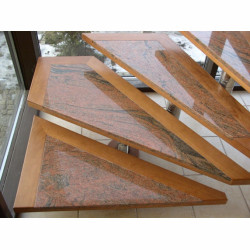 Wkładki kamienne do stopni schodowych