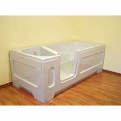 Wanny z otwieranym bokiem