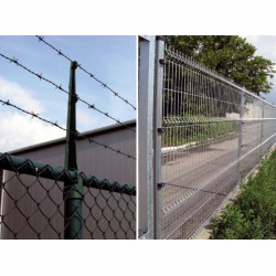 Stalowe systemy ogrodzeniowe