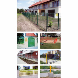 Kompletne systemy ogrodzeniowe Cross-Panel