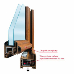 Okno PCV EuroFutur Elegance 