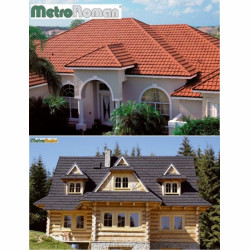 Blachodachówka z posypką ceramiczną