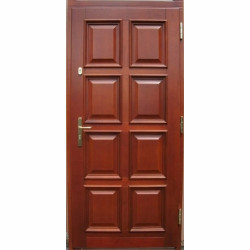 Drzwi zewnętrzne TYP 68 mahoń 