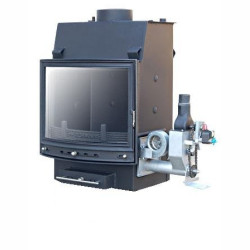 Wkłady kominkowe LECMA do spalania drewna i pellets