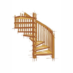 Schody Drewniane Spiralne