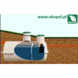 Ekologiczna oczyszczalnia ścieków EKO 2500 l