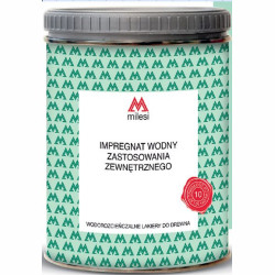 Impregnaty wodne zastosowania zewnętrznego 