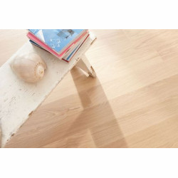 Dąb Andante barwiony na biało, deska 1 lamelowa