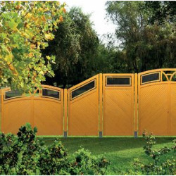 Płot boazeryjny La Palma