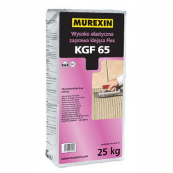 Wysokoelastyczna zaprawa klejowa KGF 65 – do wnętrz i na zewnątrz