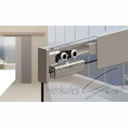 HERKULES GLASS – system do przesuwnych drzwi szklanych