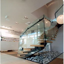 Schody na centralnym profilu