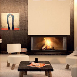 Wkład kominkowy Totem 3 szyby Horizon 901