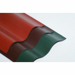 Płyta PCV SALUX WBS II falista płyta pełna koekstrudowana