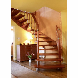 Schody policzkowo-sztycowe 