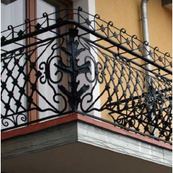 Balustrada tarasowa kuta ręcznie