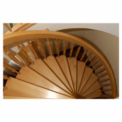 Schody drewniane - realizacja 3