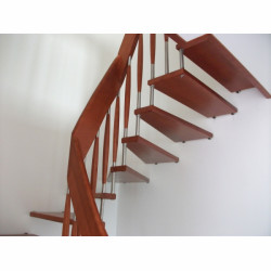 Schody drewniane - realizacja 11