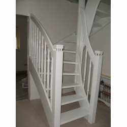 Schody drewniane - realizacja 15