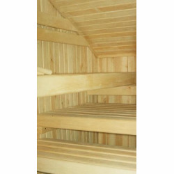 Sauna olchowa, na poddaszu