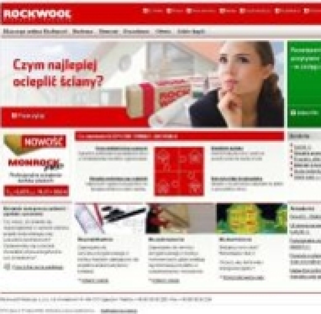 Nowa odsłona serwisu internetowego ROCKWOOL Polska