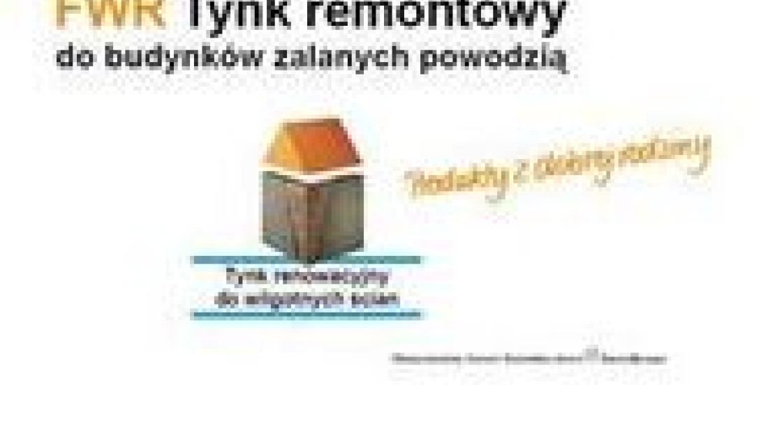 FWR Tynk remontowy do budynków zalanych powodzią