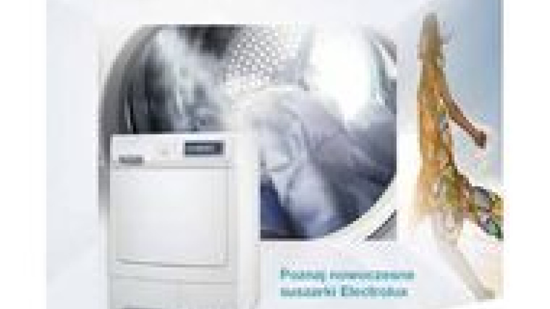 Nowoczesne suszarki Electrolux