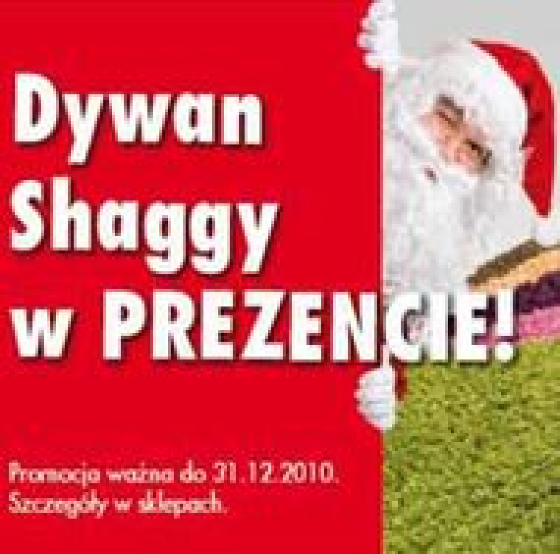 „Dywan Shaggy w prezencie” w najnowszej promocji Sklepów Komfort