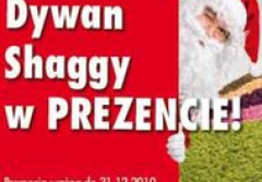 „Dywan Shaggy w prezencie” w najnowszej promocji Sklepów Komfort