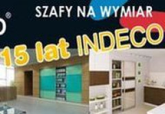 Promocja 15 lat INDECO - szafy na wymiar