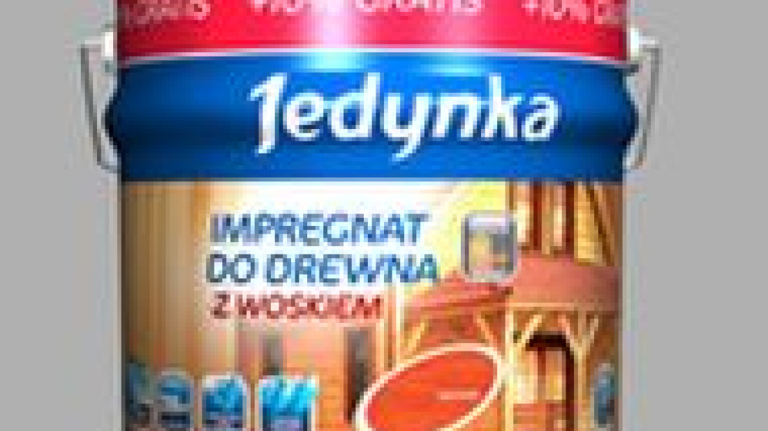  JEDYNKA®. Impregnat do drewna - teraz 10% więcej