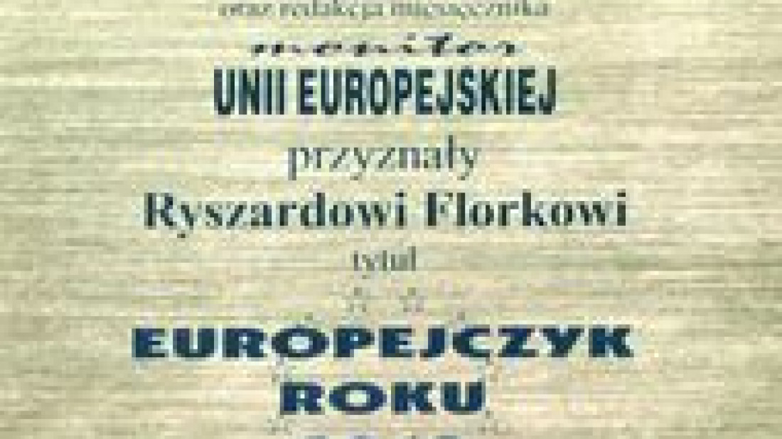 Europejczyk roku 2010 – Ryszard Florek, prezes Fakro