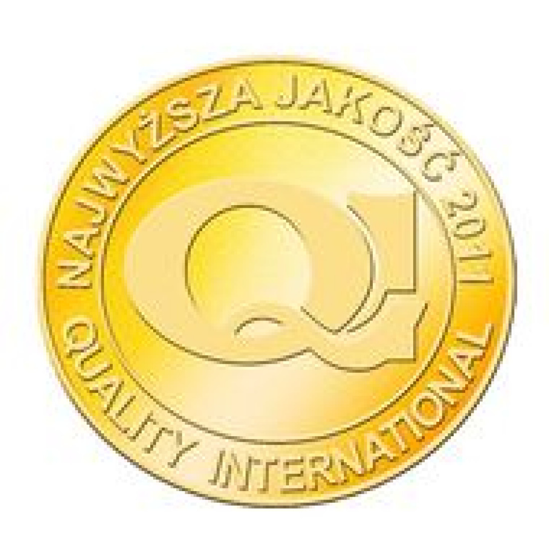 Tytuł i złote godło Najwyższa Jakość Quality International 2011 dla Baltic Wood™!