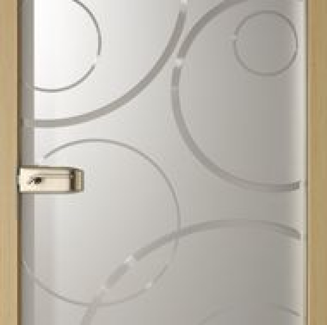 Szklany design - drzwi AMBER firmy INVADO