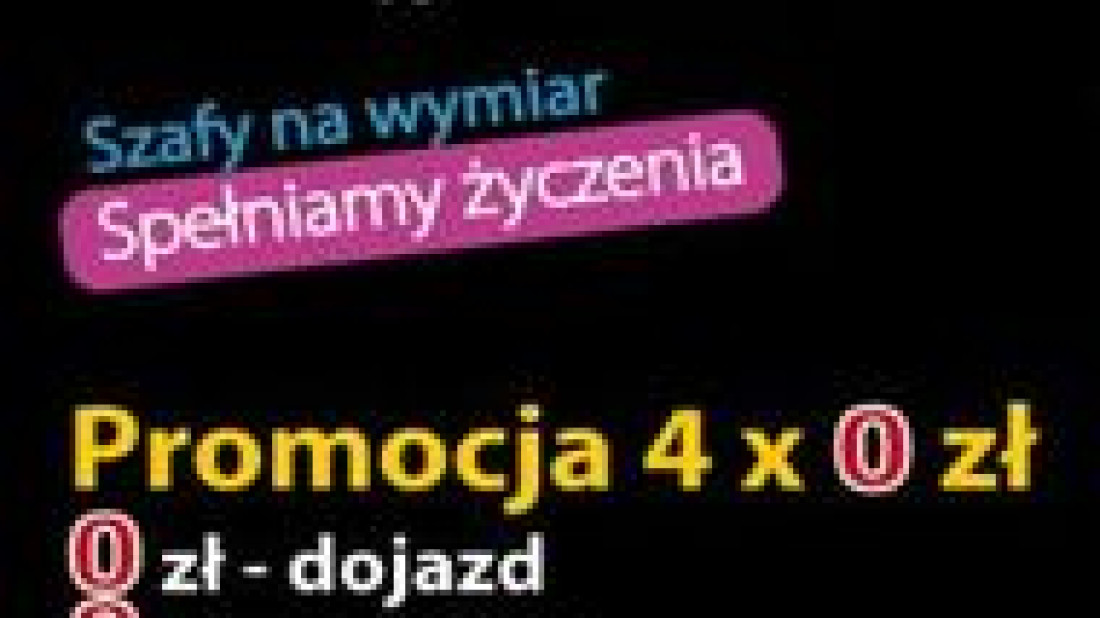 Szafy INDECO w promocji 4 x 0 zł!