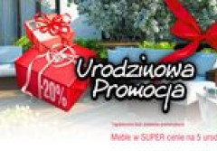 Tylko teraz 5 mebli w SUPER CENIE na 5 urodziny!