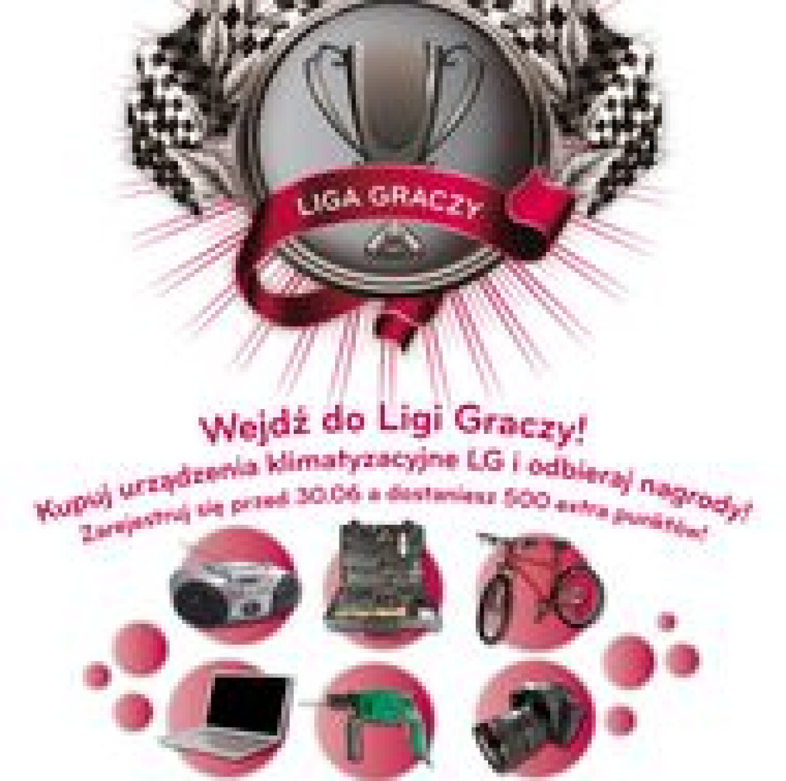 LIGA GRACZY - promocja LG Electronics