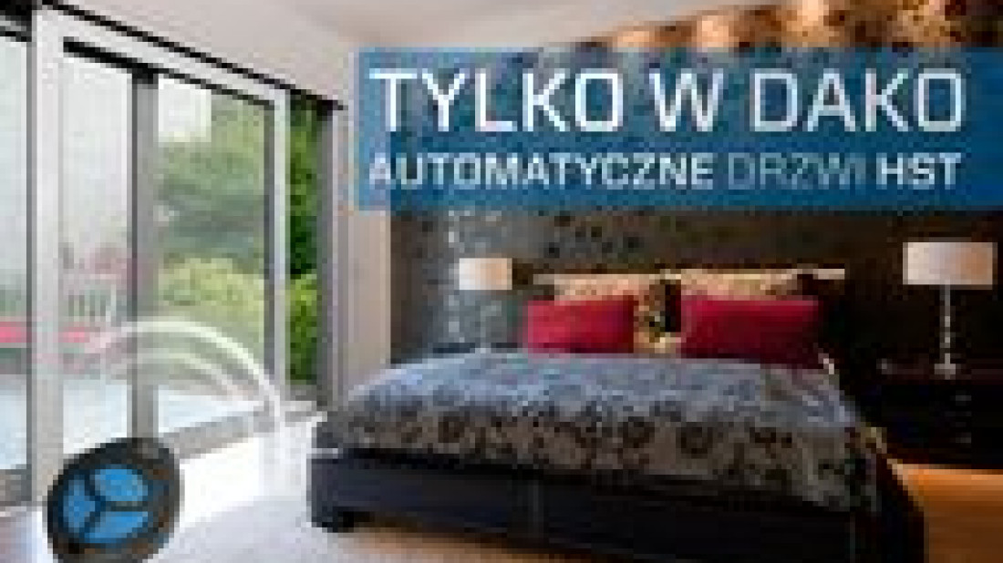 Innowacyjne drzwi HST z automatyką Hautau – tylko w DAKO