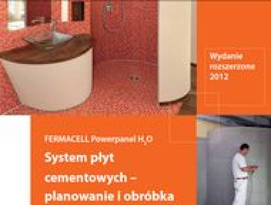 Nowy, zmodyfikowany prospekt FERMACELL Powerpanel H2O