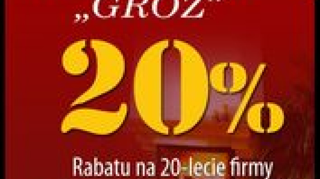 Promocja na kominki Groz!