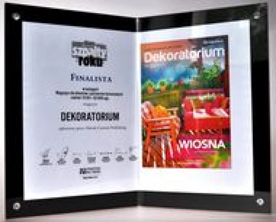 Magazyn „Dekoratorium” wyróżniony w prestiżowym konkursie!