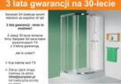 3 lata gwarancji na 30 lecie Sanplast SA