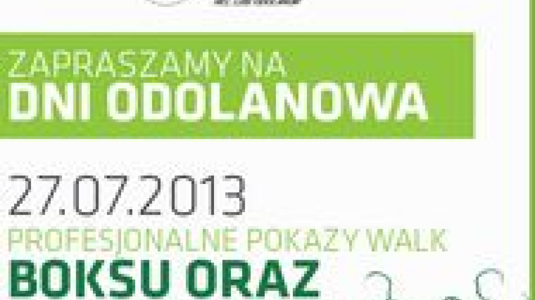 XXI Dni Odolanowa – ZAPRASZAMY!