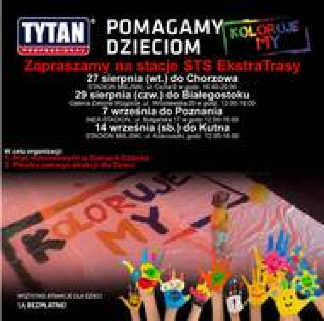TYTAN® zaprasza do udziału w akcji KolorujeMY 